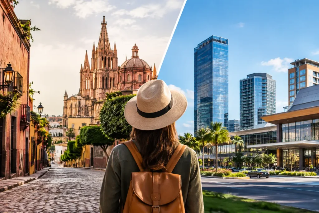 ¿Centro histórico o zona Andares para hospedarte?